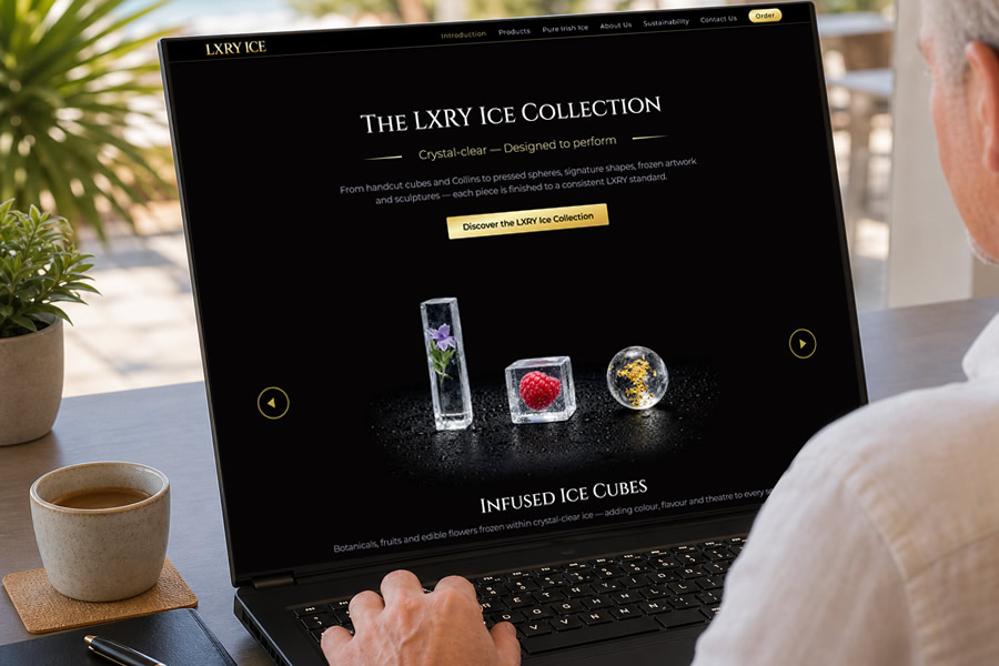 Custom website design by freelance designer Ben Coupland, Marbella, Estepona and the Costa del Sol