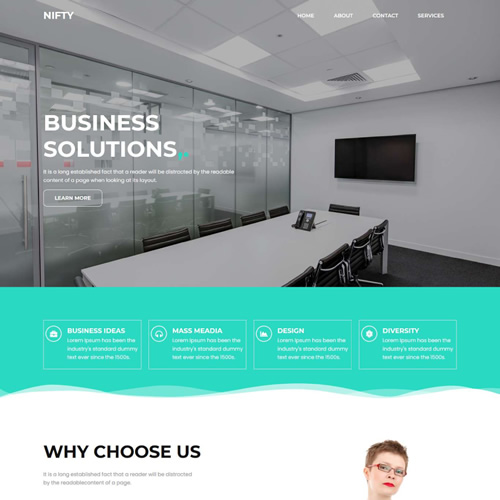 brochure website