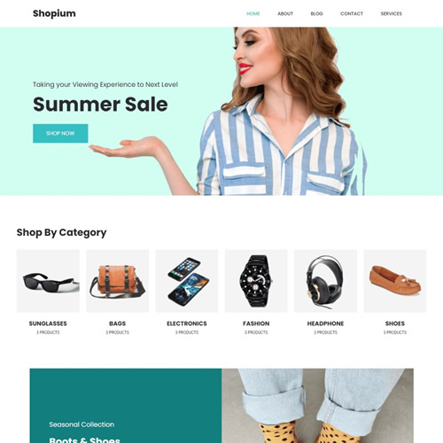 e-commerce website