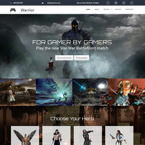 game website