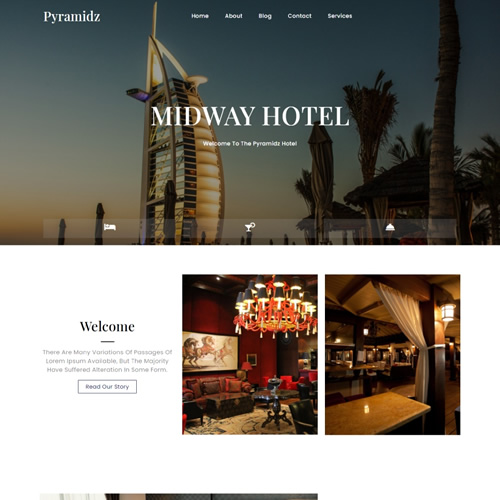 hotel website