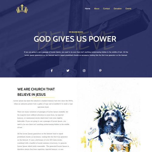 religious website